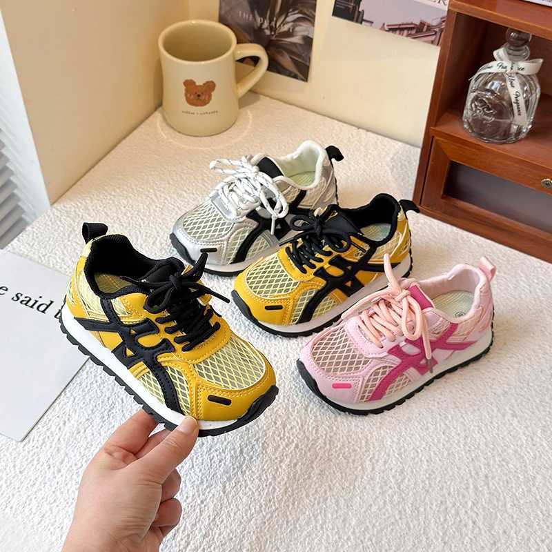 Unisex Casual Spring and Autumn Flat Sneakers for Boys and Girls Breathable White Flat Shoes for Kids Z250618
