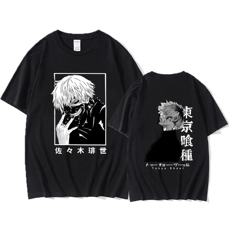 2025 New T-shirt Men's Women's Fashion Anime Printed T Shirt Summer Casual Crew Neck Loose Short Sleeve Tee