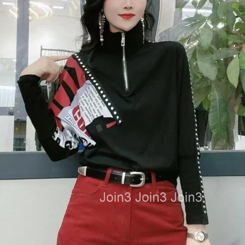 Womens Sweatshirts Spring and Autumn New In Pullovers Text Letter Printing Female Top Cheap Aesthetic 2025 Trend Korean Fashion