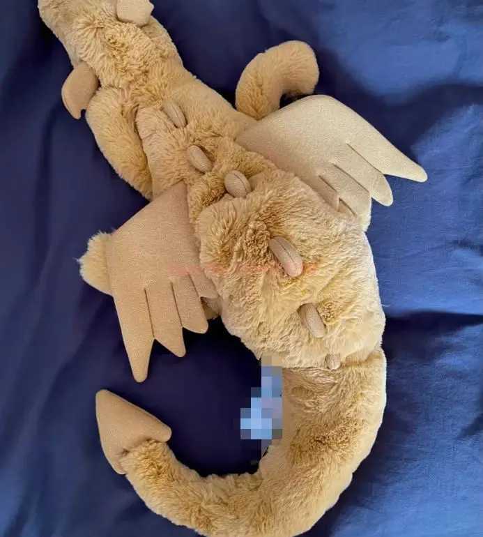 In Stock 50cm Jellscat Matcha Cherry Dragon Kaii Baby Doll Bedroom Pillow Cat And Dog Play With Plush Toys Pet Holiday Gift W250618