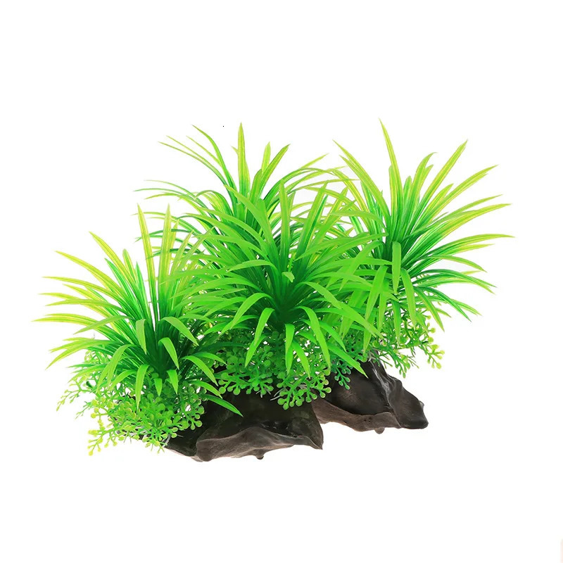 Aquarium simulation plant Artificial Water Weeds Ornament aquatic plants Aquatic Plant Fish Tank Grass Decoration Accessories 250613