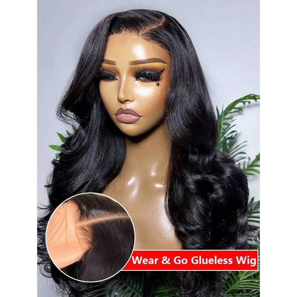 30 40 Inch 13x6 13x4 HD Body Frontal Human Hair Wig Raw Glueless Closure 5x5 Water Wave Lace Front Wigs Preplucked