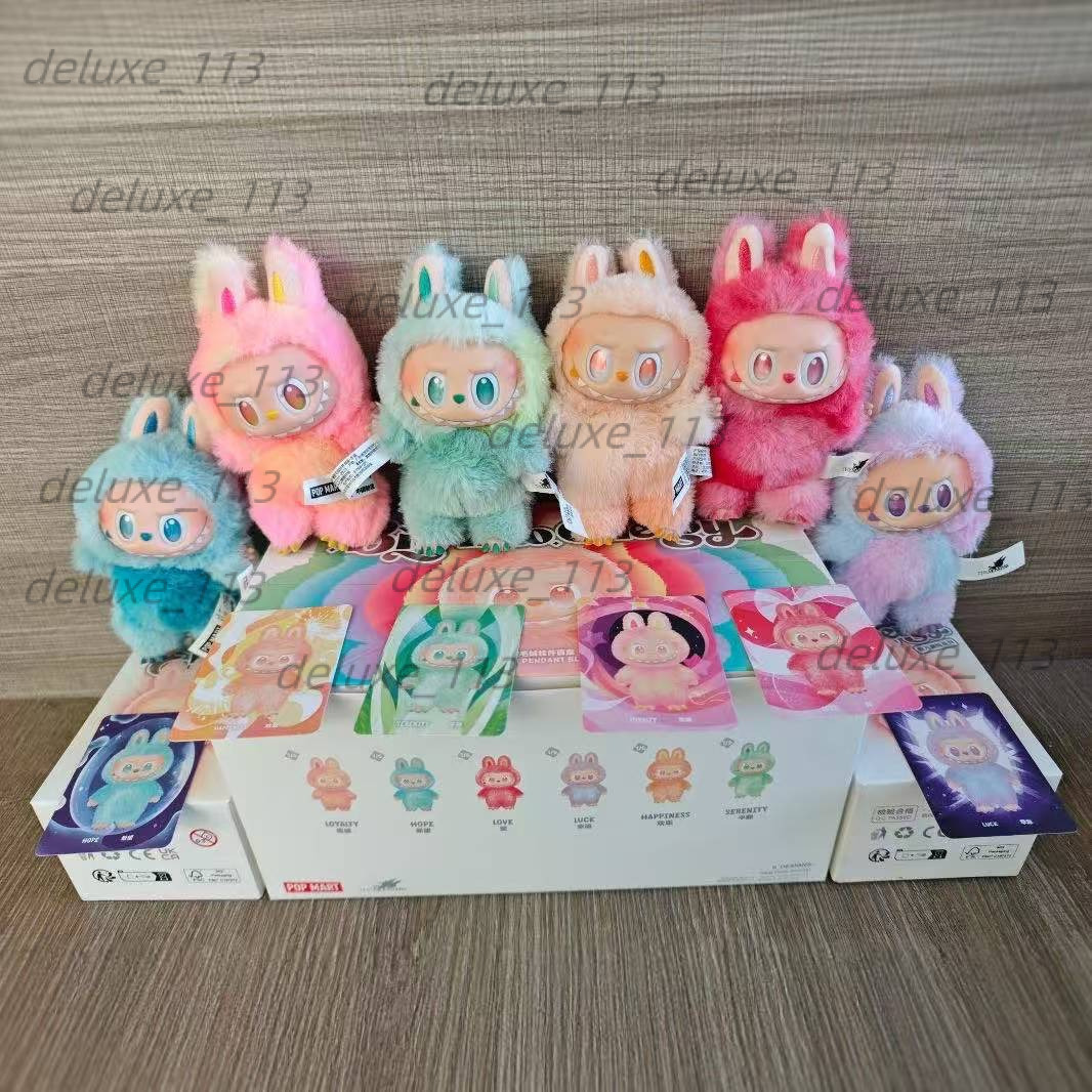 LABUBU 3.0 Third Generation Blind Box Vinyl Face Plush Doll Toy Keychain