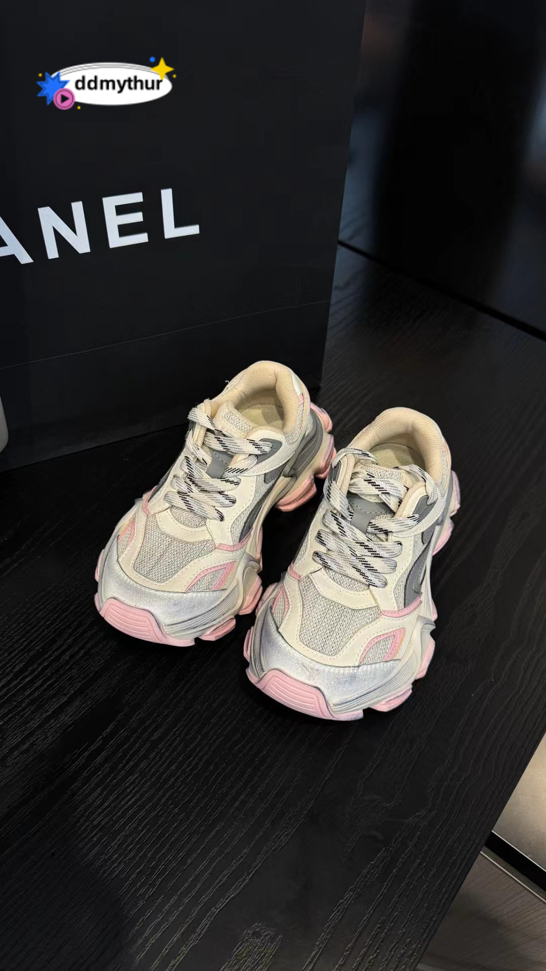 Platform Dad Shoes for Women 2024 Autumn New Korean Style Breathable Versatile Lightweight Non-Slip Casual Sneakers Trendy Student ddmythur