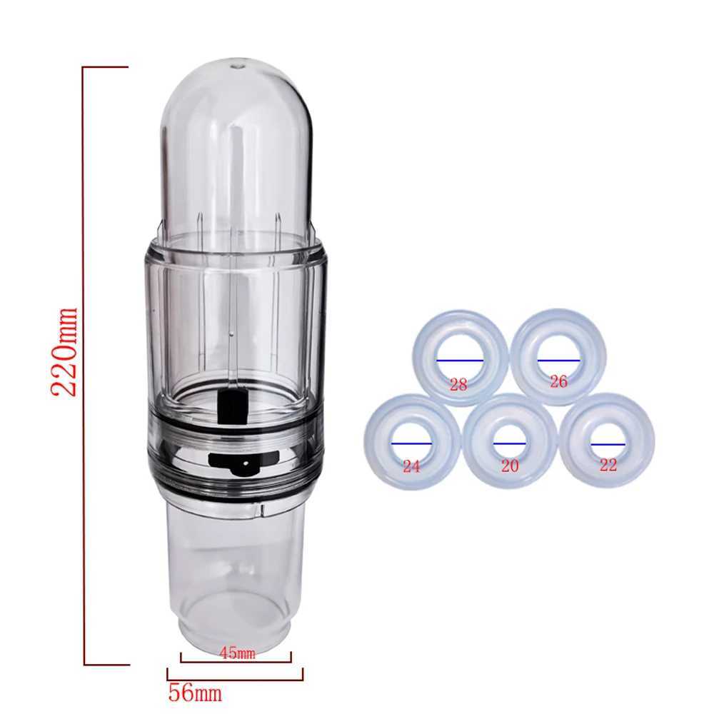 Male Penis Enlargement Vacuum Pump Dick Extender Trainer Sucking for Erectile Dysfunction Masturbator Erotic Adult Sex Toys for Men W250618