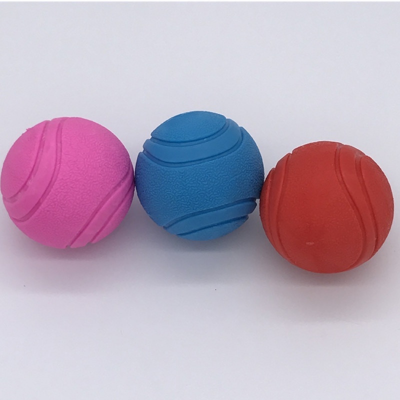Pet Indestructible Durable Rubber Toy Self-Entertainment Boredom Relief Supplies Dog Ball