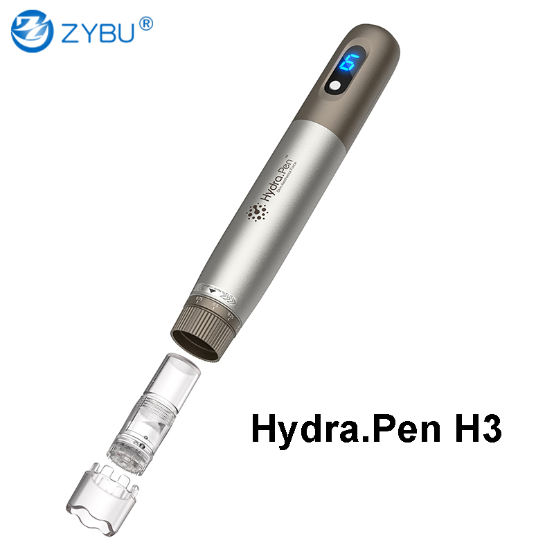 Wireless Hydra Microneedle Derma Skin Care tool for At-home Face Serums Applicator & Mesotherapy - USB Charging Hydra.Pen H3