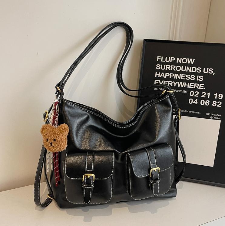 Free shipping designer Bag Versatile Commuter Multi-pocket Backpack Women Bag 2025 New Vintage Fashion Single Shoulder Bag Large Capacity Work Tote Ba