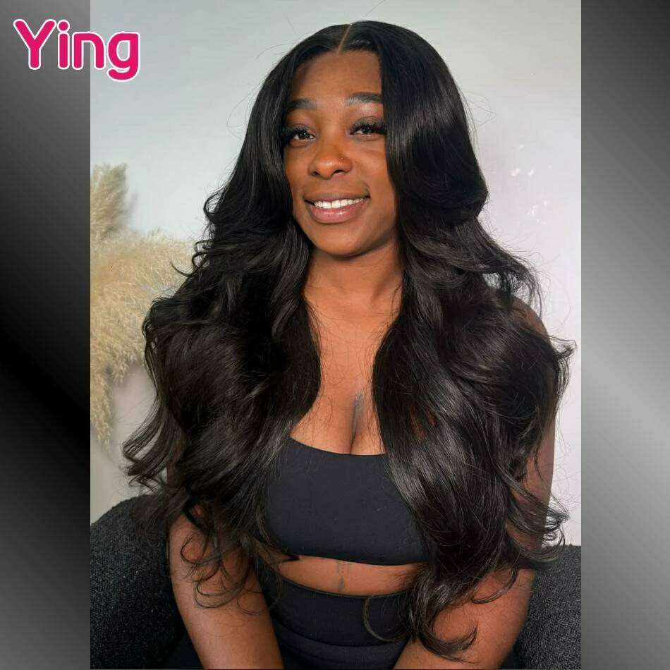 34 36 Inch 200% Brazilian Bury Red Colored Body Wave 13x6 Human 5x5 Lace Closure Wig PrePlucked With Baby Hair