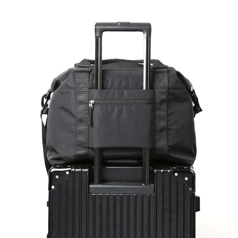 2024 Waterproof Men's Travel Handbag Oxford Casual Tote Handbag Fashion Lage Practical Shoulder Bag