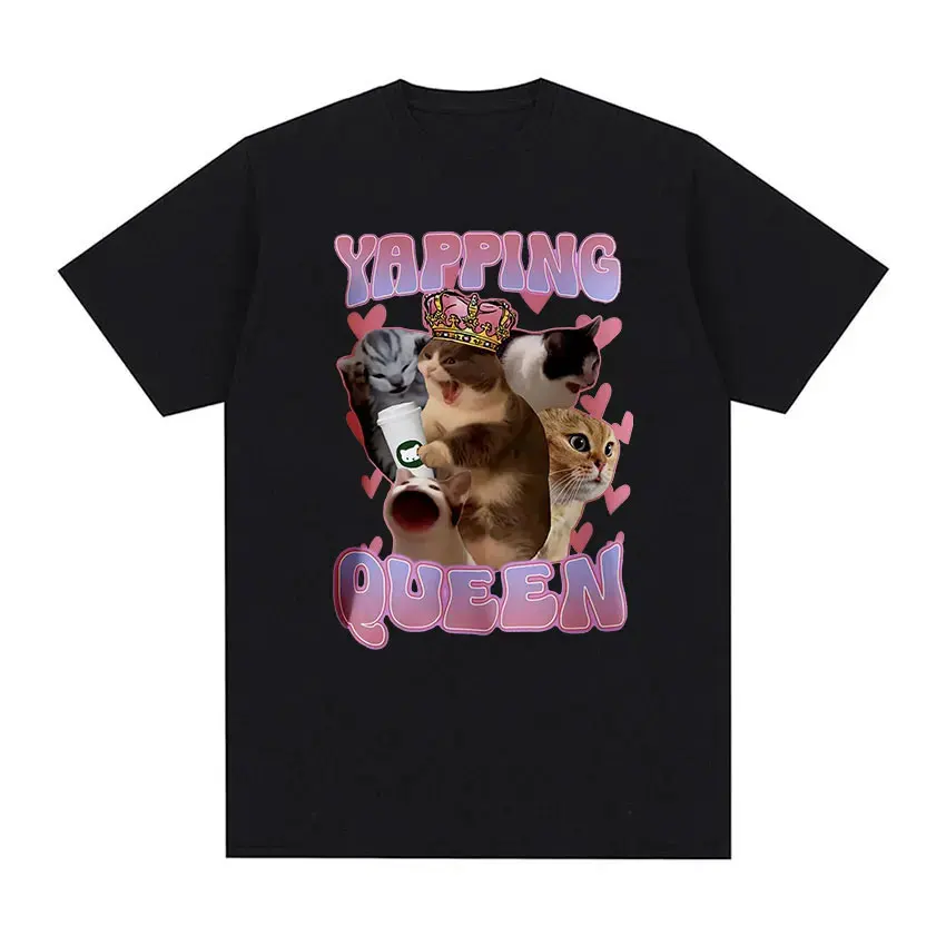 Graphic T Shirt Funny Men Women O-Neck Clothing T-shirts 100% Cotton Oversized T-shirt