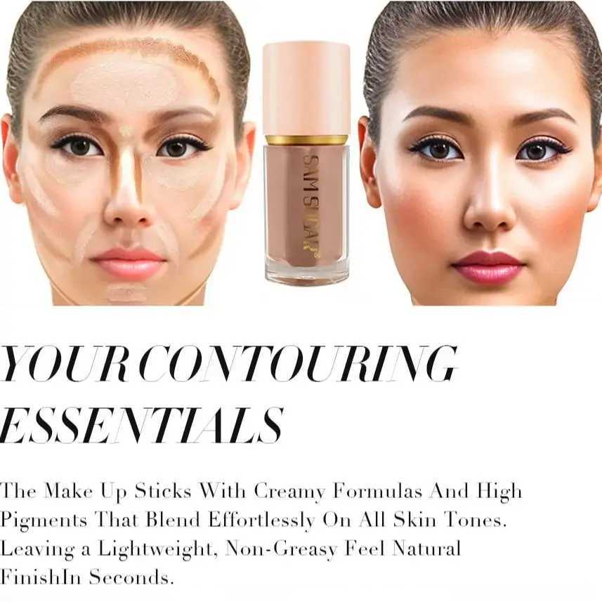 Liquid contouring solution shapes contours brightens skin tone breathes and enhances facial three-dimensional makeup 8g XJ250618