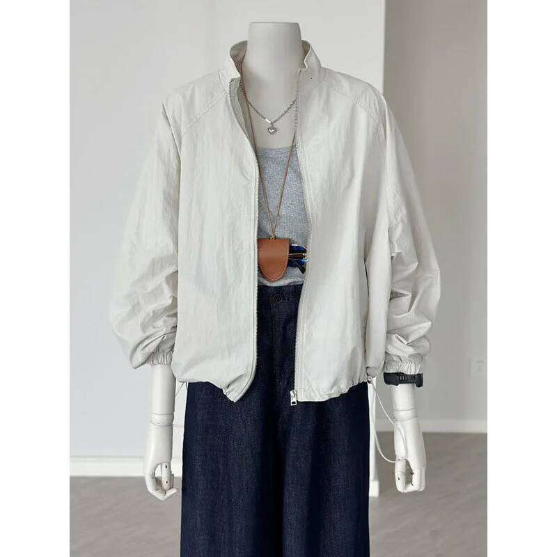 Sun Protection Clothing for Women Thin Coat Casual Jacket Spring and Summer Outdoor Leisure Versatile Sports Clip