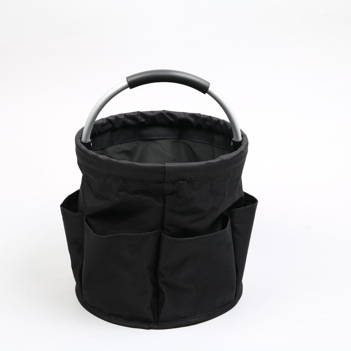 Foldable laundry basket three compartments waterproof storage basket household large dirty clothes basket in bathroom.