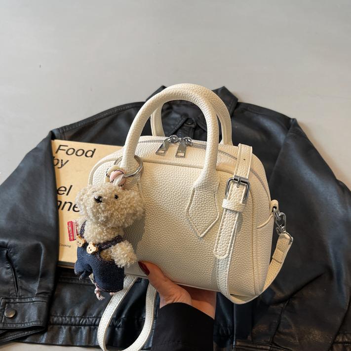 Free shipping designer Bag Niche High-end Handbag Bowling Bag Women Bag 2025 New Retro Fashion Shoulder Bag Textured Versatile Crossbody Bag