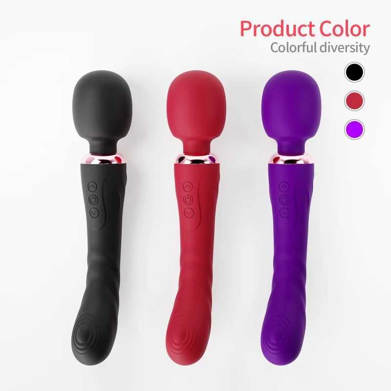 Powerful vibrator magic wand vibrator clitoral stimulator G-spot dildo massager adult product female masturbator sex toy XJ250618