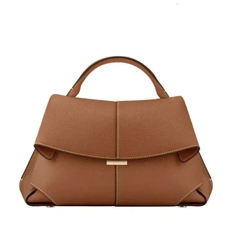 Simple Atmosphere Handbag Brand Casual Bags High Quality Pure Color Shoulder Crossbody Ladies Bag