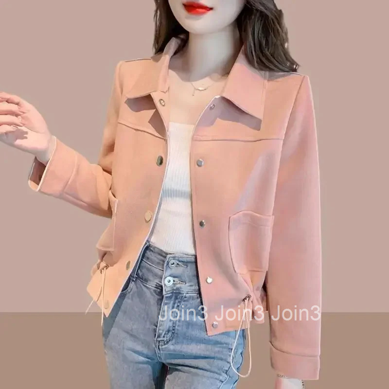 Female Coat Short Spring Autumn Womens Windbreaker Jackets Great Korean Reviews Clothes Cheap Clothing Promotion Demi-season