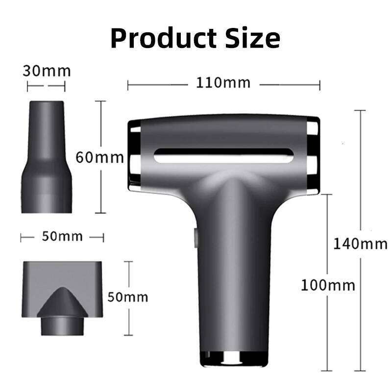 Wireless Hair High-Power Wind Fast Cleaning Dust Blowing Blow Dryer Household Outdoor USB Multifunctional Hairdryer