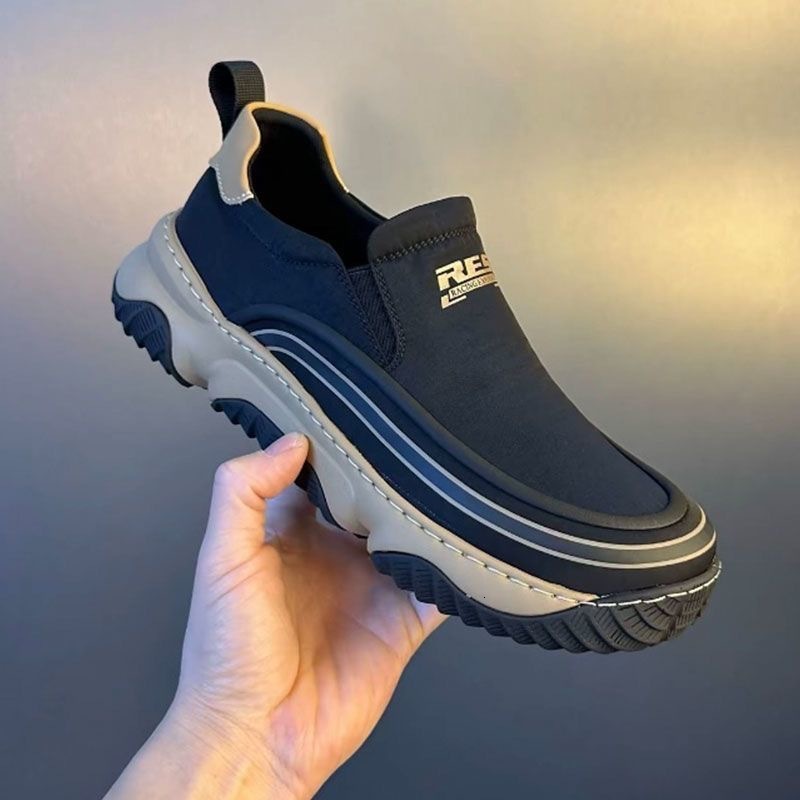 Summer New Thick Sole Non Slip Wear Resistant Sports Men Casual Shoes S Lazy Slip On Fashion Casual Shoes Ddmysaturn