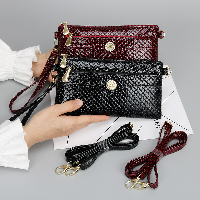 Free Shipping 2025 New Designer Bag High-end Trendy Snake Skin Pattern Solid Color Women's Handbag Casual Fashion High-quality Shopping Bag