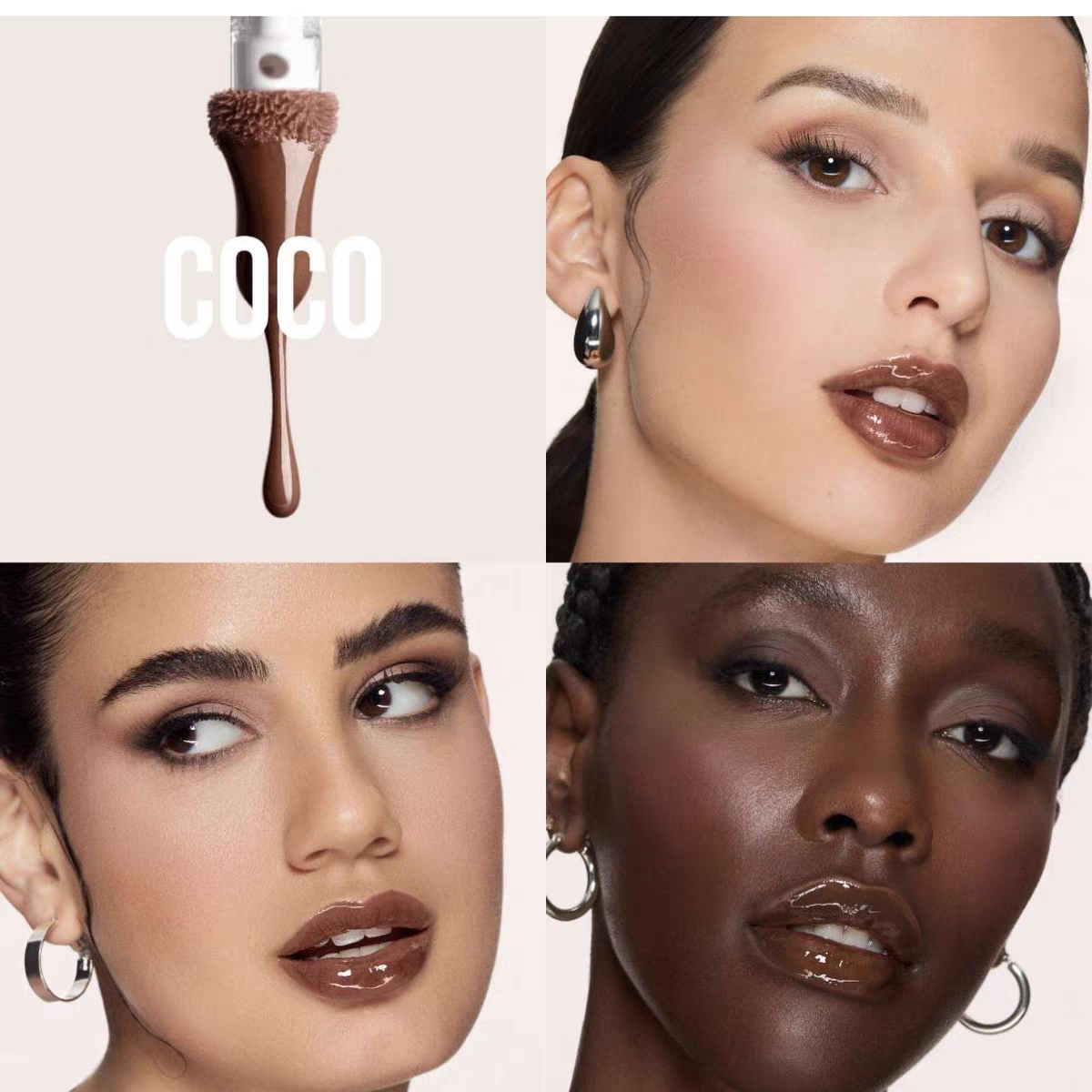 Makeup Lipstick 3.9ml Moisture-Resistant Non-Stick Lipstick Long-Lasting Non-Transfer Mirror Moisturizing Lipstick Lip Gloss Honey