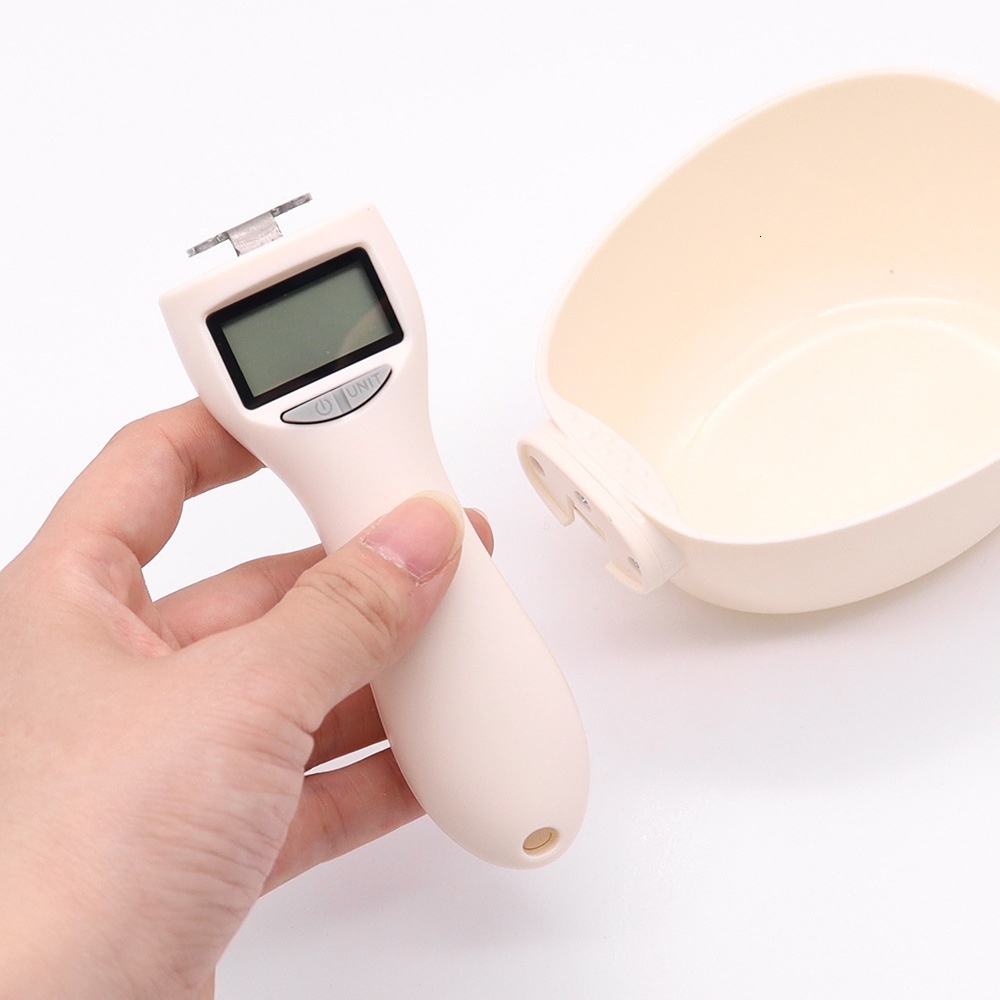 Pet Products New Long Handle Scoop Dog Electronic Cat Food Scale Kitchen Spoon Pet Food Measuring Cup