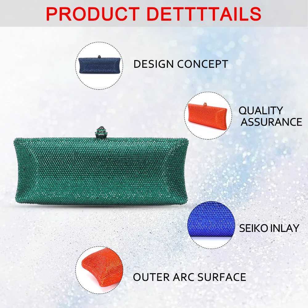 bag clutch Womens bags gold silver Coffee Handbags purse women Square bags Diamond Evening Bag Banquet Wallet Z250618