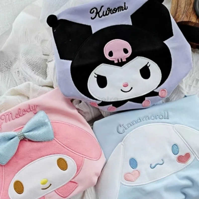 Sanrio Kuromi Childrens T-shirt My melody cartoon cute print versatile summer cotton breathable short sleeve top wholesale XJ250618XJ250618