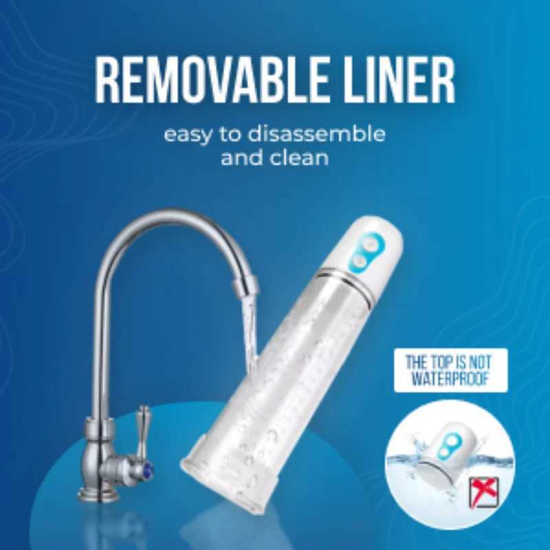 Penis Pump Male Vacuum Suction Big Dick Trainer Enlargement Extender Lasting Blowjob Sucking Masturbation Adult Sex Toys for Men W250618