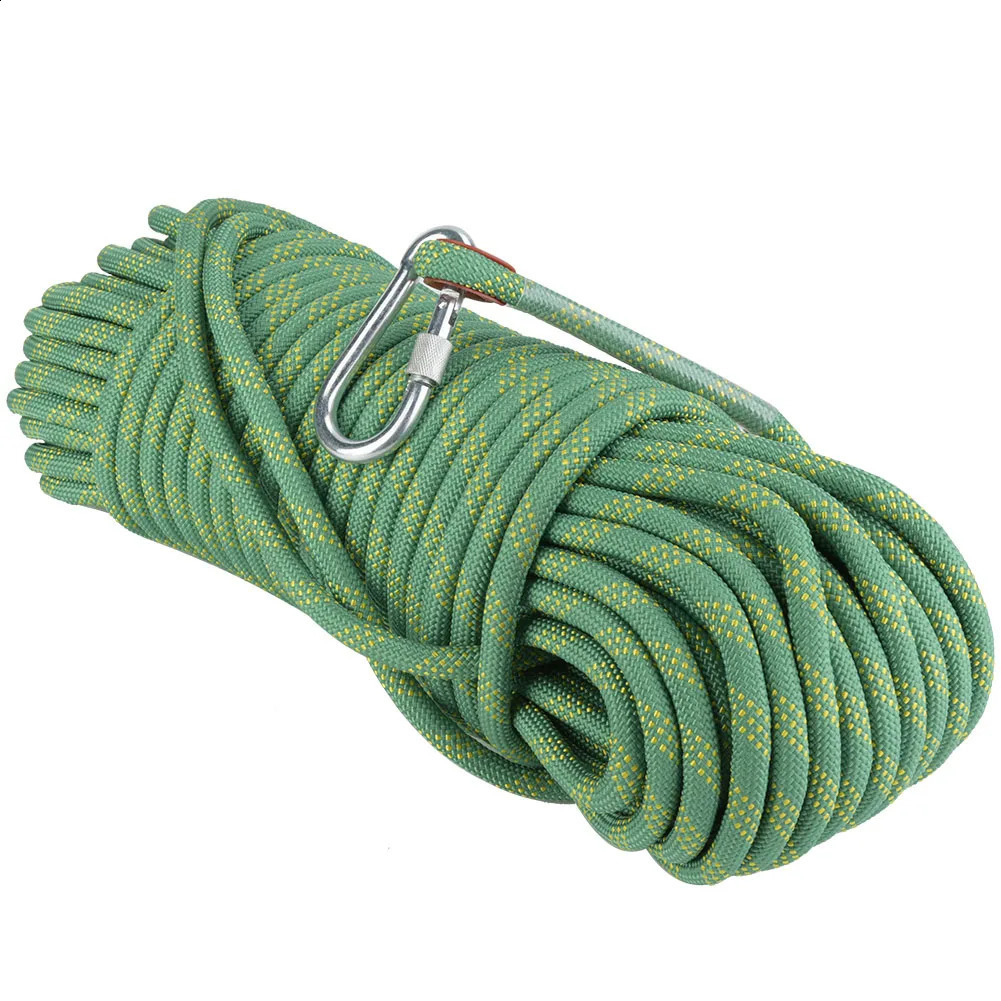 12mm 30m Outdoor Rock Climbing Escape Rope 12mm Diameter Safety Survival Cord 250617