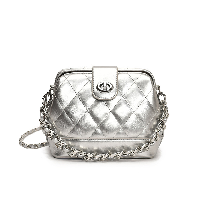 Free shipping designer Trendy Box Bag for Women 2025 New Quilted Chain Small Square Bag Versatile Fashionable High-end Crossbody Bag