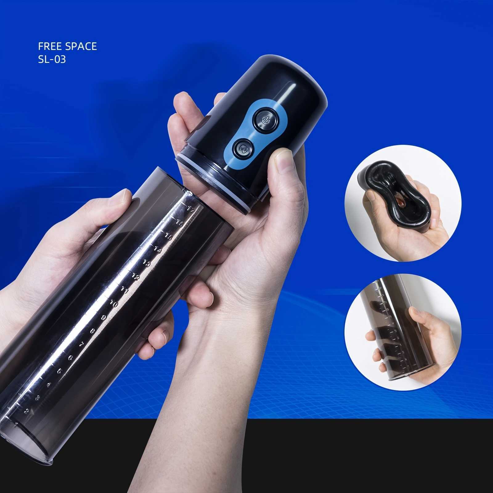 Electric Vacuum Penis Pump Enlargement Extend Pump Penis Male Masturbator Penis Pumps Sex Toys For Men Erections Adult Supplies W250618