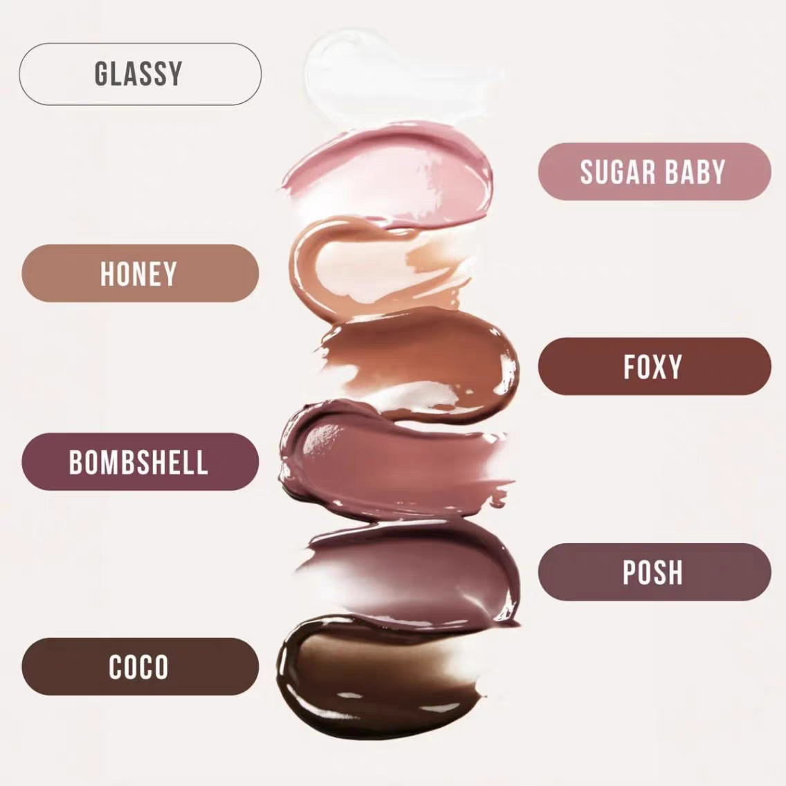 Makeup Lipstick 3.9ml Moisture-Resistant Non-Stick Lipstick Long-Lasting Non-Transfer Mirror Moisturizing Lipstick Lip Gloss Honey