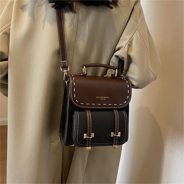 Free shipping designer Minimalist Casual Fashion Bag for Women 2025 New High-End Commuter Backpack Versatile Retro Handbag Shoulder Bag