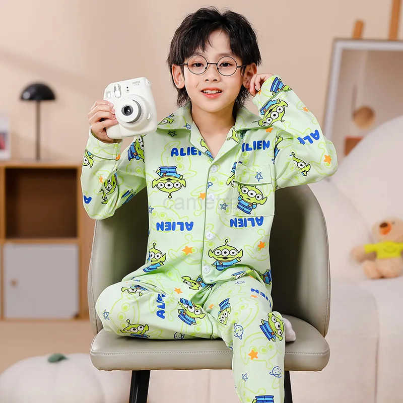 Sanrio Pajama Sets Children Adorable Print Soft Comfortable Nightwear Set Kids Suitable Casual Comfy Home ClothesXJ250618XJ250618