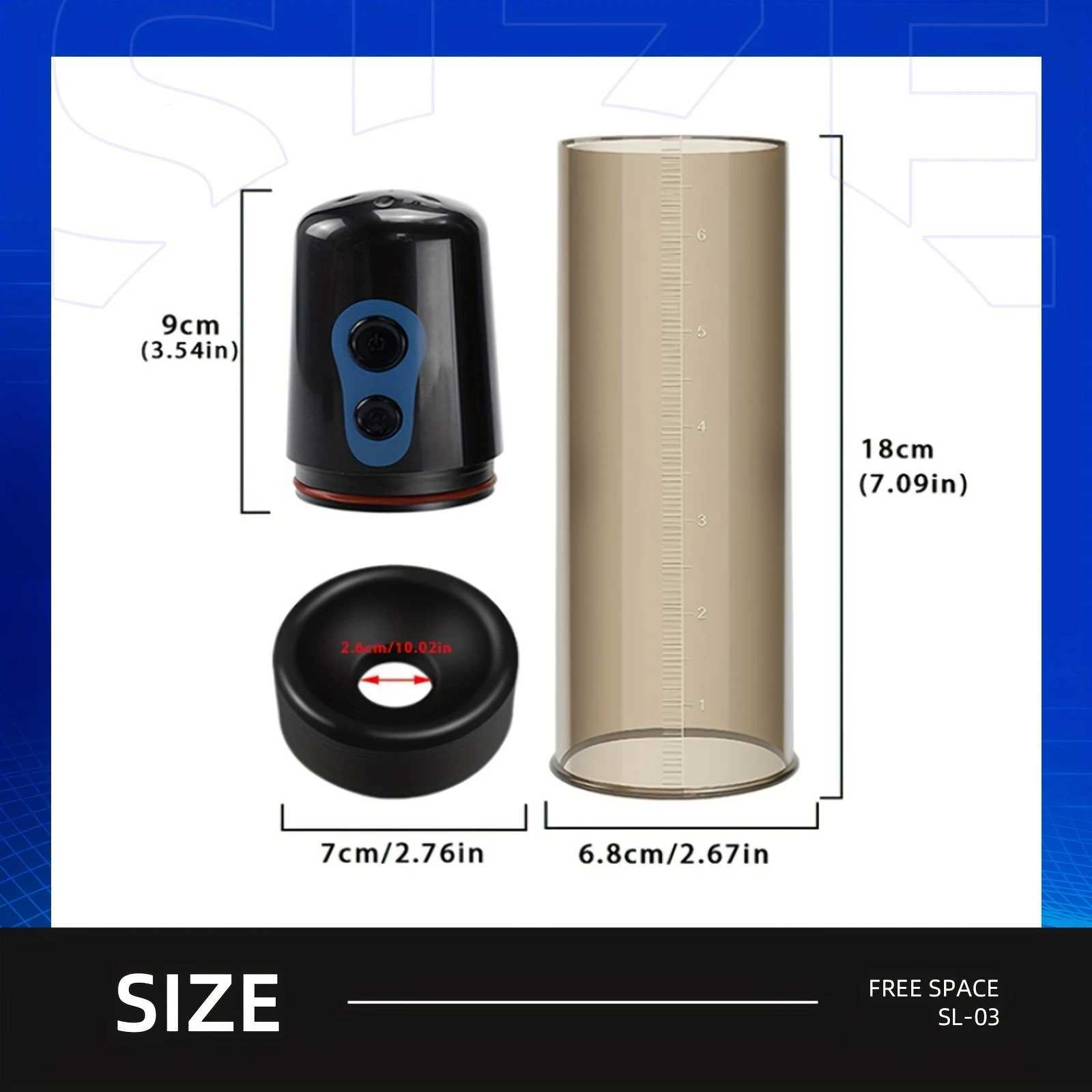 Electric Vacuum Penis Pump Enlargement Extend Pump Penis Male Masturbator Penis Pumps Sex Toys For Men Erections Adult Supplies W250618