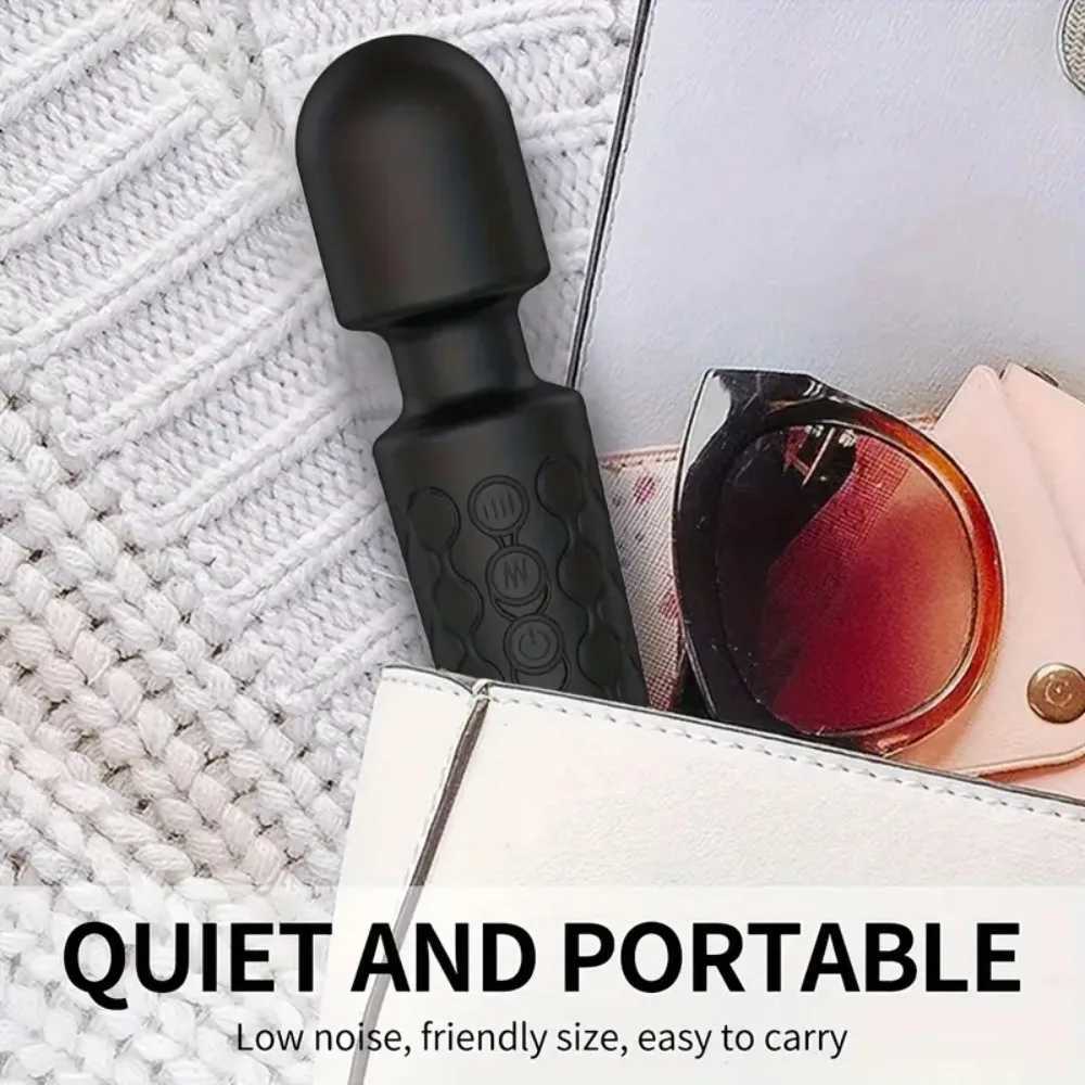 Sexy Vibrators Clitoral Vibrator 20 Modes Vibration Frequency Powerful Personal Massager Wand Vibrator Adult Sex Toys for Women W250618