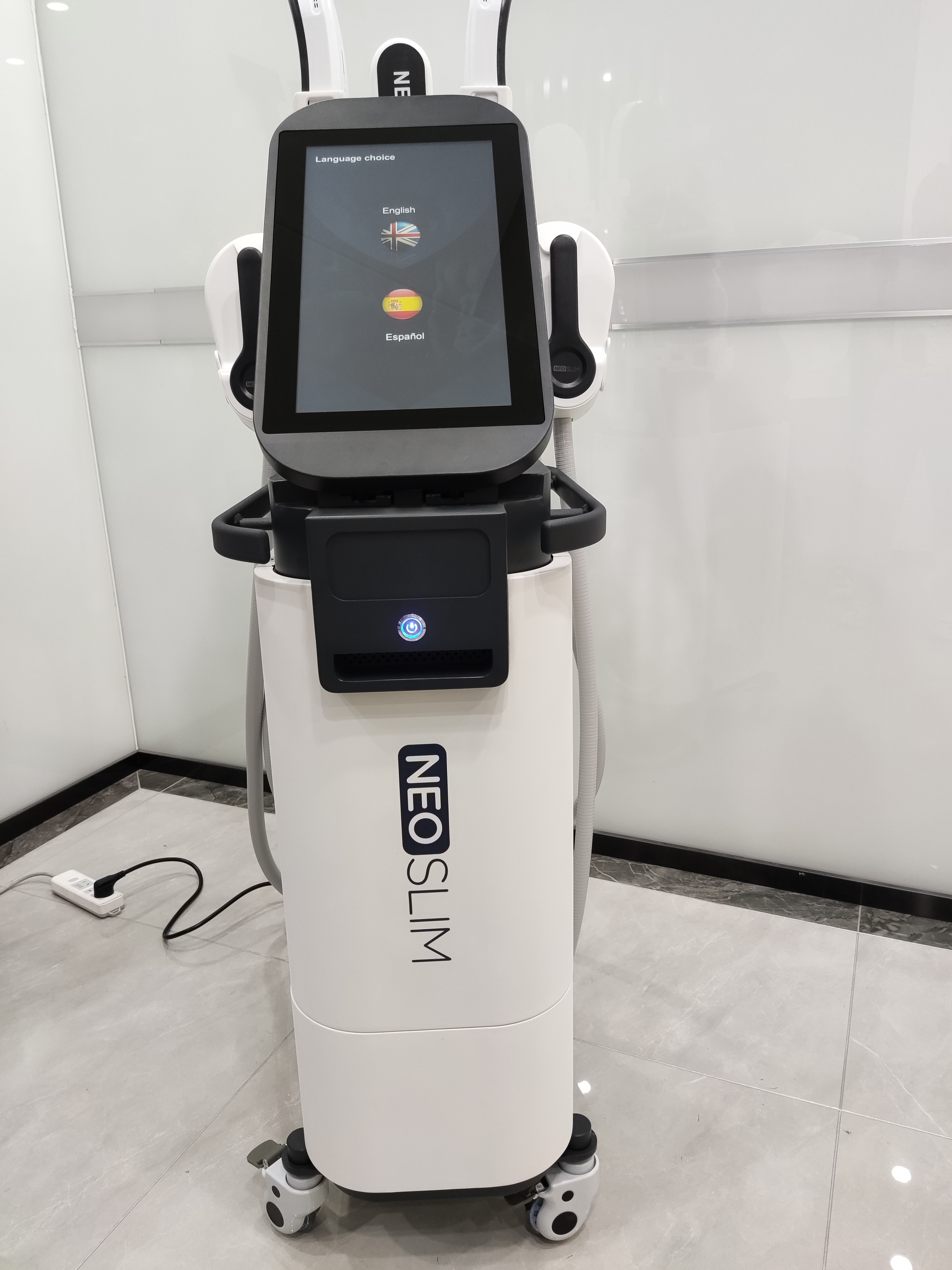 FDA Approval Electromagnetic RF Body EMS Device for Body Fitness and Weight Loss System Salon Gym Use