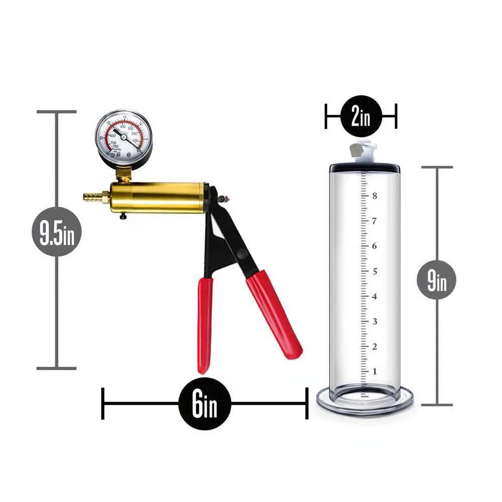 Penis Enlargement Manual Vacuum Pump for Men Penis Enlarger Extender Cock Erection Stimulate Sex Tools Male Masturbation Toys W250618
