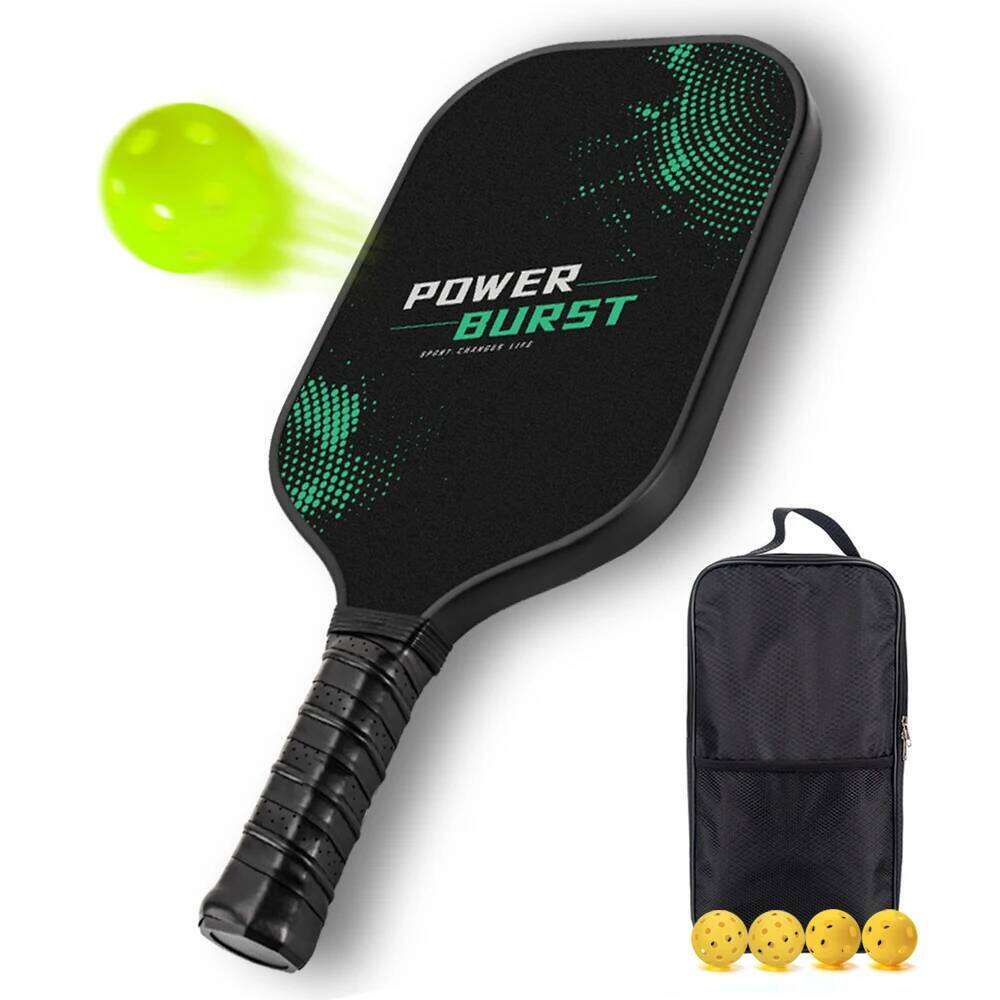 Professional T300 Carbon Fiber Pickleball Paddle, Ultra-Lightweight Design, Shock Absorption Grip, High-performance tennis racket