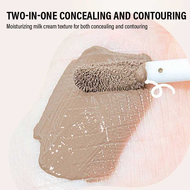 Liquid Contouring Stick 3D Cement Grey Nose Shadow and Highlighter Facial Brightening Cream Contour Bronzer Concealer MakeupXJ250618