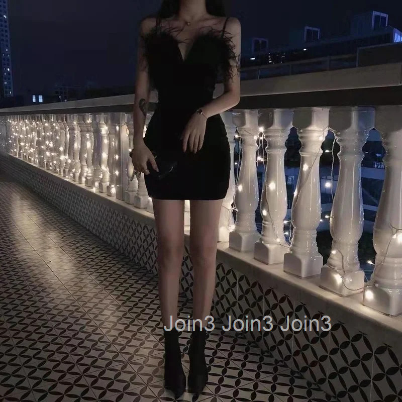 Womens Dress Short Female Dresses 2025 Sundress Clothing Prom Mini Black Bodycon Party Tight Evening Slip Xxl New In Outfits Xl