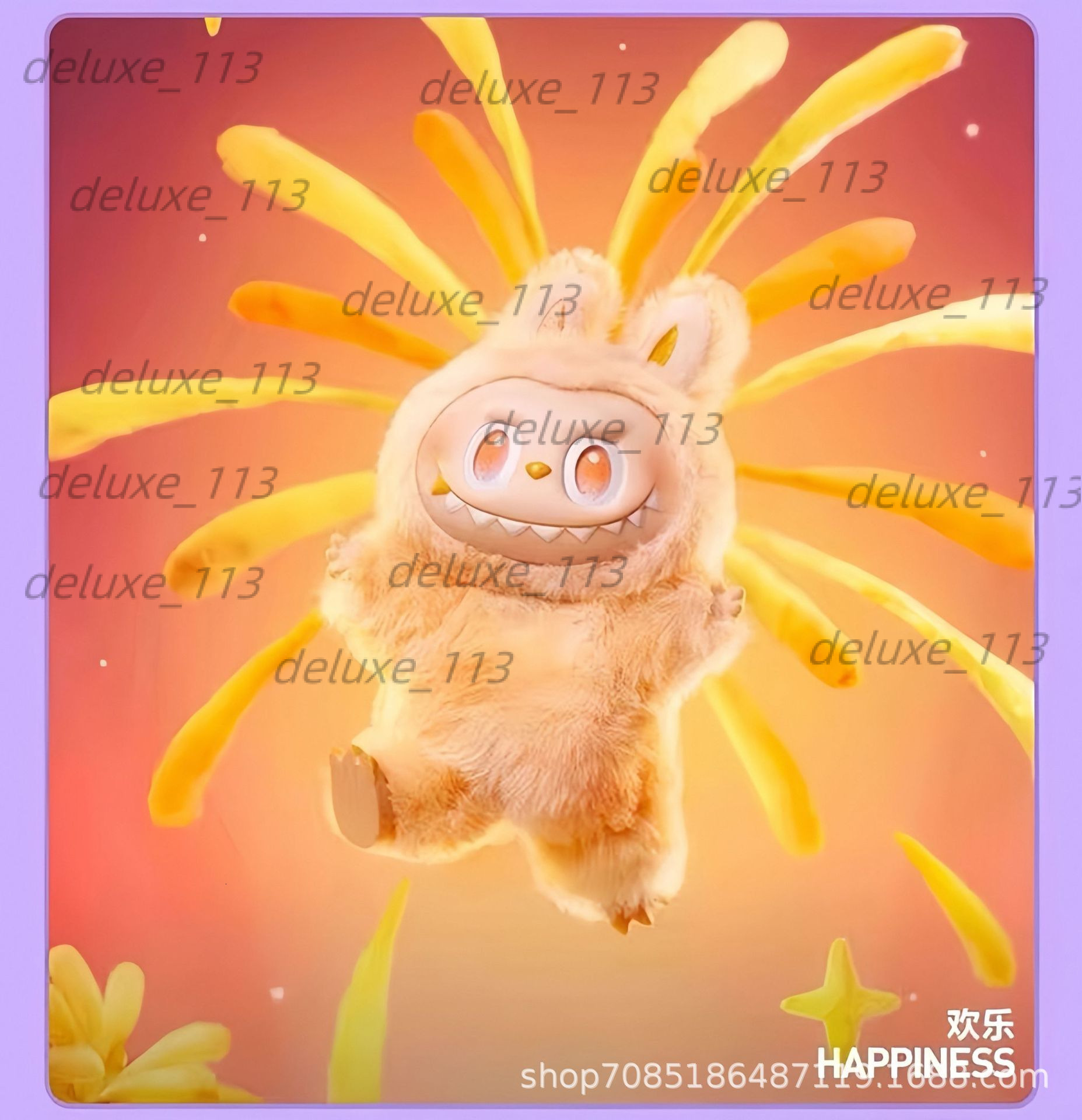 Third Generation Labubu Pendant Vinyl Face Figurine Heartbeat Aron Plush Toy High Quality