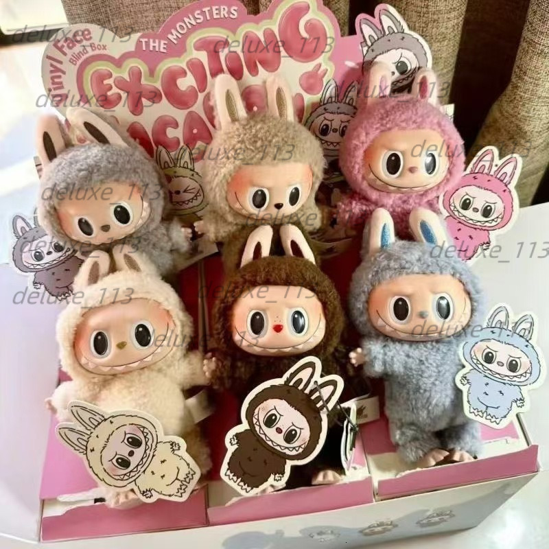 Motherland Editionpopmart LABUBU Sitting Party Vinyl Plush Blind Box