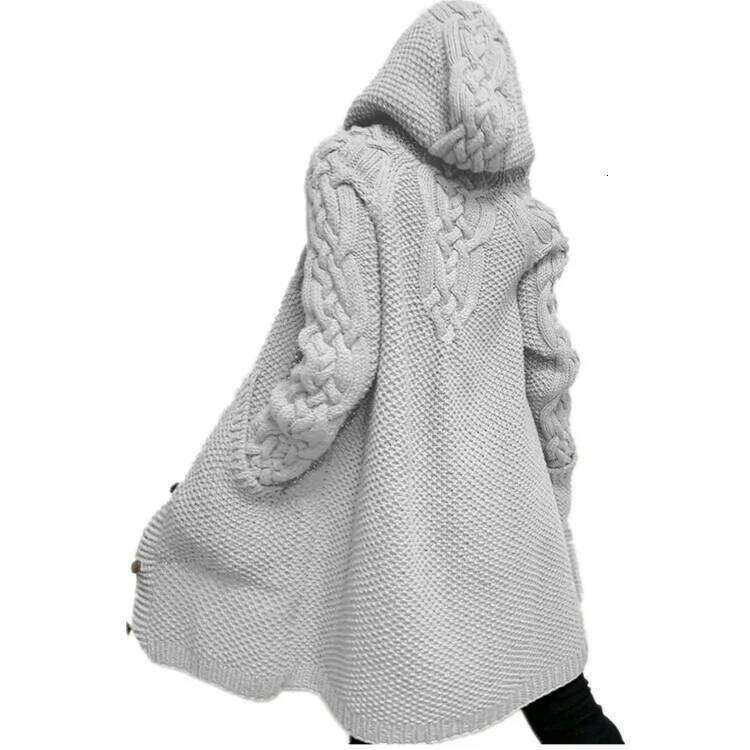 Seasonal Layering Essential Stylish Ladies' Full-Zip Hoodie Cardigan w/ Roomy Side Pockets