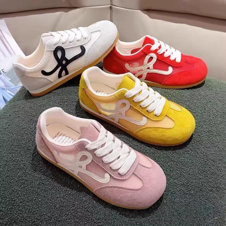 Mesh Training for Women 2025 New Summer Breathable Flat Agan Shoes Sports Casual Sneakers ddmythur