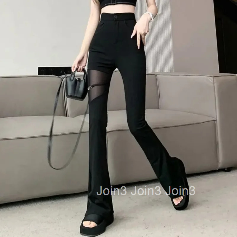 Cotton Fluid Womens Pants High Waist Female Trousers Slacks Clothing Y2k Streetwear Elastic Original Aesthetic All Medium Xxl G