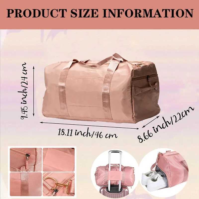 Personalized Dance Name Bags Ballerina Storage Bag Custom Girls Duffle Bag Dance Travel Luggage Bag Birthday Gift for Dancer Kid W250618