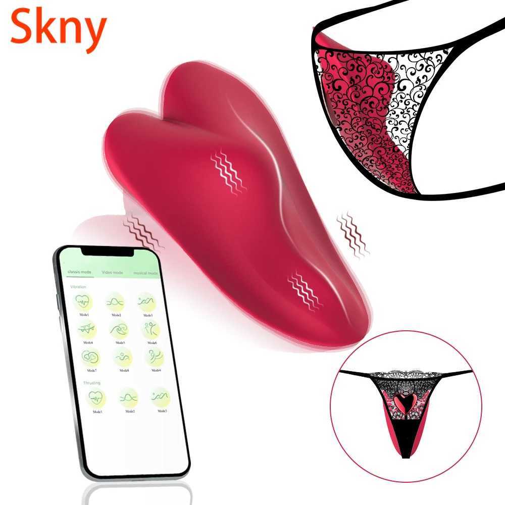APP Wearable Vibrator Wireless APP Remote Panties Massager Stimulator Magnetic Vibrating Female Masturbator Sex Toys for Women W250618